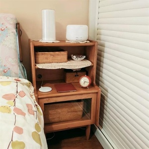 <span class=keywords><strong>Cesta</strong></span> de mimbre natural para el hogar, accesorio ecológico de tejido <span class=keywords><strong>a</strong></span> mano para almacenamiento de ropa sucia moderna con asa - Product Image 2