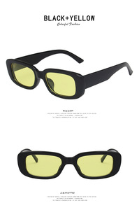 Özel Üretim Yeni Moda Retro UV400 Güneş Gözlüğü Vintage Küçük Kare Unisex Güneş Gözlüğü - Product Image 4