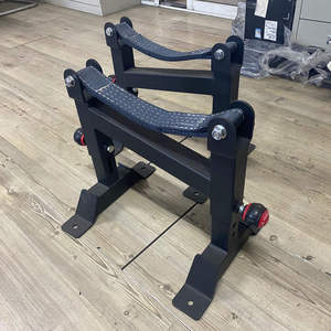 Barre de levage de musculation professionnelle Dinuo avec poignée et système d'atténuation du bruit - Lève-poids à levier en acier robuste pour la salle de sport - Product Image 3