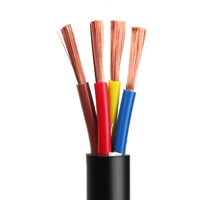 RVV Hochwertige mehradrige 2 3 4-adrige Kupferdrähte Flexibles elektrisches Draht kabel 0, 75 mm2 1, 0 mm2 1, 5 mm2, 5 mm2 4 mm2
