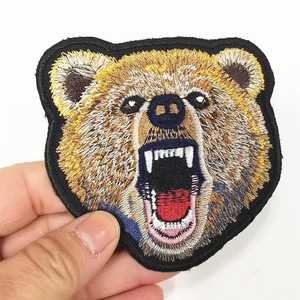 Ciniglia Glitter lettere ricamate numeri <span class=keywords><strong>patch</strong></span> Gold Border alfabeto inglese Appliques paillettes per adesivo di ferro - Product Image 4