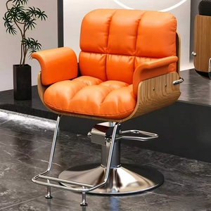Fauteuil de salon pivotant réglable en hauteur, style 'Bubble Chair', pour coiffeurs et esthéticiennes haut de gamme - Product Image 5