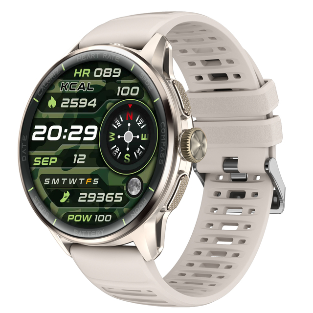 H100 Smart Watch 5G/GSM SIM Card AMOLED Display GPS Navigation Sleep Tracker Fitness Tracker Alarm Clock AI Voice IP68 Email
