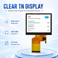 Module d'affichage LCD TFT TN personnalisé industriel tactile HMI 3,5 pouces 320x240 Interface RGB HX8238D Panneau tactile capacitif