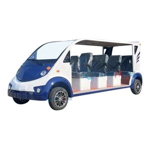 Véhicule de patrouille électrique pour stations balnéaires et communautés avec sièges à double rangée et capacité de charge élevée - Product Image 1