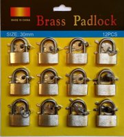 Ensemble de 12 cadenas en laiton de 40 mm pour tiroir de carnet, armoire, avec 2 clés en acier, cylindre en alliage de zinc, couleur or, style luxueux