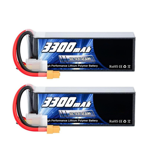 4S Drone Battery 14.8V 3300mAh 50C With XT60 Plug for RC Car RC Helicopters Trucks RC Model Parts 9060100 402030 4S 3300mAh <b>Dron</b> - Product Image 2
