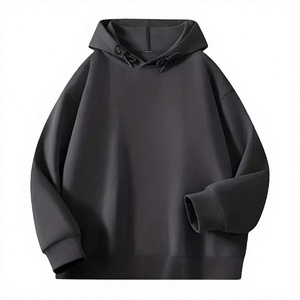 Sudadera con Capucha Básica de Primavera para Hombre, con Estampado de Dibujos Animados, Cuello Alto, Forro Polar Tejido, Ecológica, de Corte Holgado, Marca Moon Clothing - Product Image 3