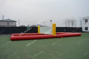 Fábrica al por mayor portátil al aire libre flotante agua voleibol <span class=keywords><strong>campo</strong></span> cancha <span class=keywords><strong>piscina</strong></span> inflable voleibol <span class=keywords><strong>piscina</strong></span> con Red - Product Image 4
