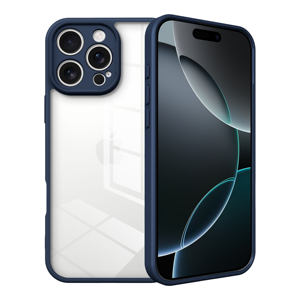 Funda de silicona TPU anticaída y antiamarilla con funda protectora transparente para teléfonos móviles iPhone 12 13 14 15 Pro Max - Product Image 1