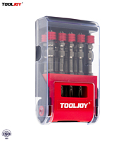 TOOLJOY – Fournisseur d'embouts de tournevis à double extrémité PH2 pour vis à chocs, en acier S2, longueur 65 mm, usage intensif