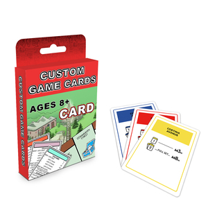 Gioco di Carte Monopoli Personalizzato, Vendita all'Ingrosso, Gioco da Tavolo Popolare per Adulti, Dimensioni Personalizzabili - Product Image 2