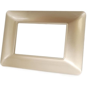 Champagne Technopolymer Plate Compatible With 3P <b>Smart</b> Power <b>Socket</b> Plug - Product Image 2