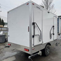 Toilettes portables professionnelles personnalisables, sanitaires mobiles écologiques pour bureaux, écoles et hôpitaux