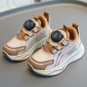 Yeni tasarım çocuk tenis ayakkabıları rahat stilleri nefes çocuk ayakkabı toptan moda spor koşucu erkek ve kız için Sneaker - Product Image 4