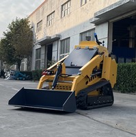 Mini-chargeuse compacte sur chenilles à moteur diesel CE EPA pour usage agricole, livraison gratuite, prix abordable