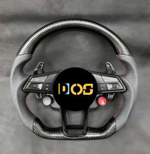 <span class=keywords><strong>Volant</strong></span> en fibre de carbone personnalisé prix usine pour Volkswagen Golf GTI Mk7 G-Ti G-<span class=keywords><strong>Ts</strong></span> R G-Li Gt-D série 3 avec cuir rouge - Product Image 5