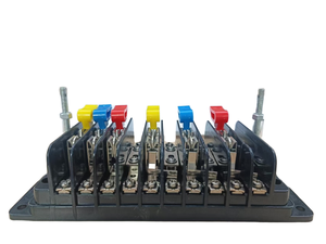 Ip20 मीटर बढ़ते उपकरण परीक्षण स्विच निकल प्लेटेड ब्रेस्टेंसीनेटेड ब्रेस्टअचेत पट्टी वर्तमान टर्मिनल 6 मिमी टर्मिनल ब्लॉक पीसी कवर - Product Image 4