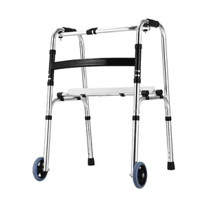 Walking Aid For The Disabled Booster For The Elderly Walking Aid Frame Four-legged Crutch Chair Four-legged Walking Aid