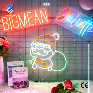 Tùy chỉnh 3D đa màu <span class=keywords><strong>Led</strong></span> Neon dấu hiệu cho thanh trang trí và quảng cáo Bảo hành 1 năm cho chiếu sáng nội thất - Product Image 1