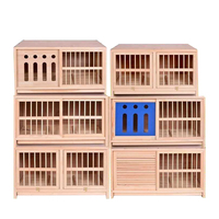 Nichoirs modulaires en bois massif respirant pour pigeons toutes saisons – Élevage et courses