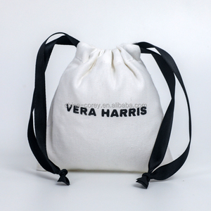 Bolsa Protectora de Algodón Blanca de Lujo con Diseño Nuevo 2025 para Bolsos, Reutilizable, con Logotipo Negro, Elegante y a la Moda - Product Image 2