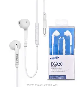 ขายปลีกแพคเกจขายส่ง EO-EG920BW ทั่วไปหูฟังชุดหูฟังหูฟังสำหรับซัมซุง S6 S7หมายเหตุ4 5ในหูหูฟัง
