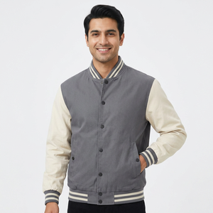 Chaqueta Varsity de Invierno con Logotipo Personalizado al por Mayor, Nueva Moda Casual, Chaqueta de Béisbol Universitaria para Hombre, Superventas - Product Image 1
