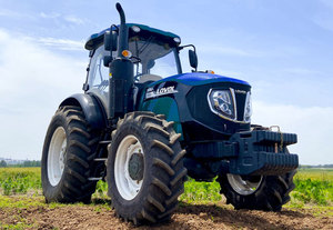 Lovol 80-90HP tracteur chargeur frontal avec seau 4-en-1 attache rapide machines agricoles tondeuse à gazon tracteur - Product Image 5