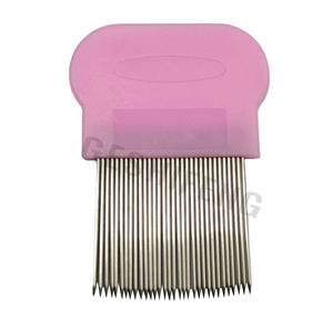 Outils de toilettage pour chiens, peignes à poils longs en acier inoxydable, éliminent les petits poux pour chiens/chats/petits animaux - Product Image 2