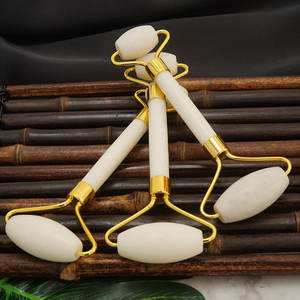 Herramientas de Masaje Facial Antienvejecimiento de Piedra Natural, Rodillo Facial de Cuarzo Rosa y Jade, Set de Guasha - Product Image 6