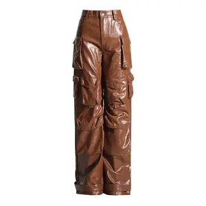 Женские брюки-карго с 6 карманами