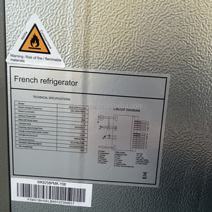 Réfrigérateur à portes françaises 4 portes de 28 pieds cubes avec écran tactile, congélateur vertical et réfrigérateur, 625 L, appareil électroménager - Product Image 6
