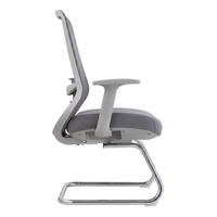 Chaise de bureau moderne en nylon réglable de qualité supérieure, siège haute résilience, dossier amovible, pour la maison et les bureaux exécutifs