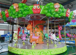 Atracción de Feria, Carrusel de Caballos, Equipo de Parque de Atracciones, 16 Asientos, Certificado CE Europeo, Juegos Mecánicos para Niños - Product Image 5