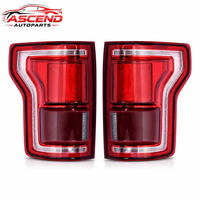 Ensemble de feux arrière à LED avec capteur de détection d'angle mort pour Ford F-150 2015-2017 US High Trim