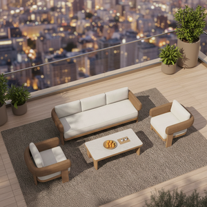 <span class=keywords><strong>Set</strong></span> da <span class=keywords><strong>Giardino</strong></span> per Bordo Piscina, Tavolo e Sedie da Pranzo per Patio, <span class=keywords><strong>Set</strong></span> di Mobili da <span class=keywords><strong>Giardino</strong></span> in <span class=keywords><strong>Rattan</strong></span> per Esterni - Product Image 1