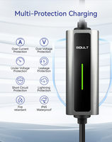 Nouvelle condition pratique 3.5/7KW 16/32A chargeur de véhicule électrique Portable Station EV rapide avec Port de charge de Type 2