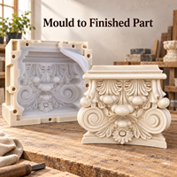 Moule de colonne en résine Tietuo + noyau en silicone PU C285-G4, haute précision de réplique, équipe de R&D expérimentée, conception personnalisée