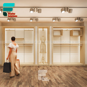 Diseño de tienda personalizado único tienda de ropa muebles tienda de ropa Diseño de Interiores estantes de exhibición para tienda de ropa - Product Image 4