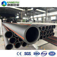 Tuyau PE100 en plastique HDPE pour l'approvisionnement en eau Tubes de mortier d'irrigation par aspersion de gaz Produit en plastique de câble de serre