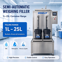 Machine de remplissage d'huile lubrifiante 2L pour bouteilles, machine de remplissage de jus et d'eau minérale pour petites bouteilles en plastique