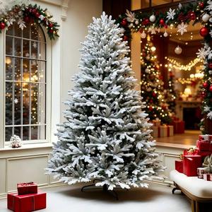 Sapin de Noël artificiel <span class=keywords><strong>en</strong></span> PVC de haute qualité, modèle sapin de Noël debout, pour la décoration de la maison, collection Fêtes de Noël, vente chaude directe usine - Product Image 1