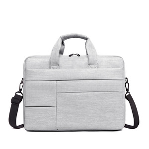 Sac à bandoulière pour ordinateur portable en polyester imperméable, grande capacité, pour affaires et voyages, avec protection intégrée - Product Image 3