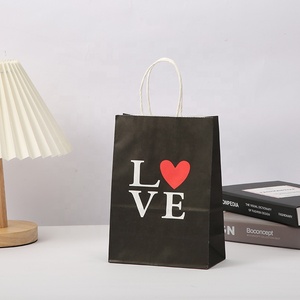Bolsas de Regalo de Papel Kraft para el Día de San Valentín, Bolsas de Regalo Portátiles para Decoración de Regalos de Boda, Venta al por Mayor DAMAI - Product Image 6