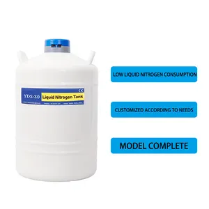Liquid nitrogen container 30 liter Dewar bottle YdS 30l liquid nitrogen tank price
