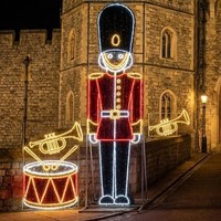 Decoración de Faroles para Parques de Atracciones, Personalizada de Fábrica, para Navidad, Uso Interior/Exterior, Espectáculo de Luces para Parques Temáticos