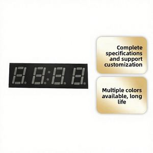 0.28 Inch 4-Digit LED Digital <b>Tube</b> High-Brightness <b>Clock</b> 2841 Common Cathode Common Anode Wall-Mounted - Product Image 2
