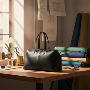 Nouveau sac Boston en cuir d'agneau style japonais pour femme, sac bandoulière à poignée supérieure, sac de transport rétro tendance, style européen et américain - Product Image 1