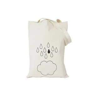 DINGSHUN High Quality Recyclable Textil Shopping Bag With Logo Print